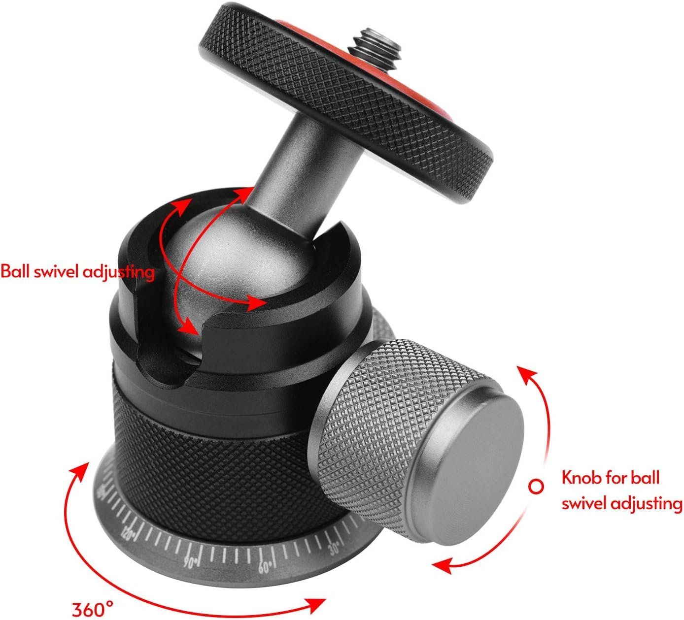 Treppiedi & Teste: Stativkopf Kugelkopf Ballhead – Nuovo e nell'imballaggio originale da Geneve venduto da Titi2008 5
