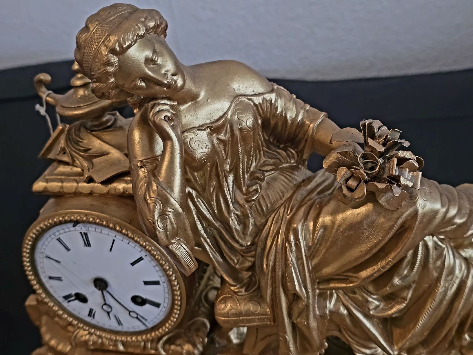 Orologi da terra & Orologi da parete: Pendule ancienne de cheminée, bronze doré, à saisir rare – Usato da Grand-Lancy venduto da Montre-Swiss 7