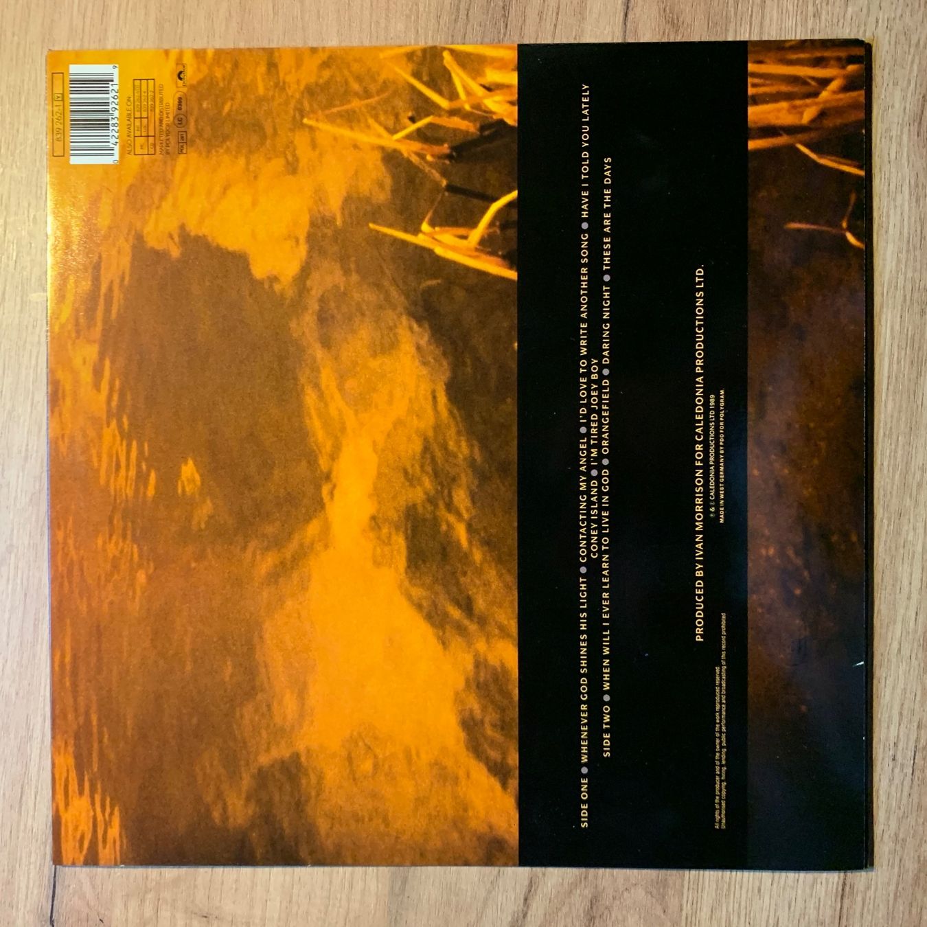 Dischi in vinile: VAN MORRISON - AVALON SUNSET...OG EU 1989...EX/VG+ – Usato da Gals venduto da Diskopatshop 1