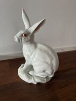 Porzellanfigur Hase Herend Ungarn handbemalt