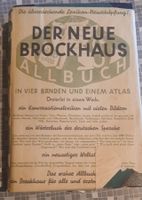 Brockhaus Allbuch Konversationslexikon 4 Bände Atlas 