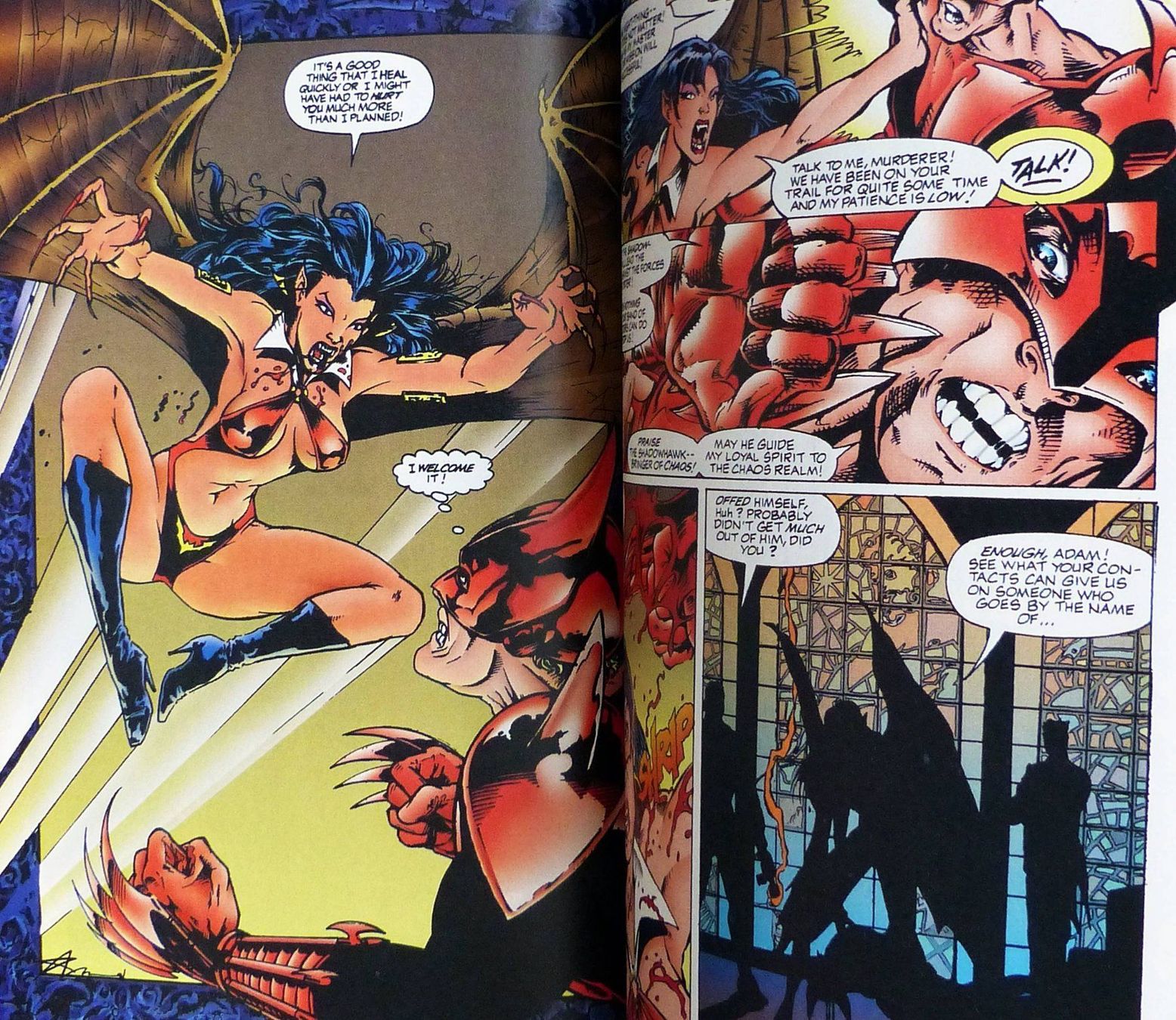 Fumetti: SEXY VAMPIRELLA SHADOWHAWK COMPLETE 2 BOOK STORY 1995 – Usato da Lugano venduto da YouWantUS 2
