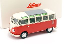 VW T1b Samba Bus 1960-1963 rot / beige / grau      1:32