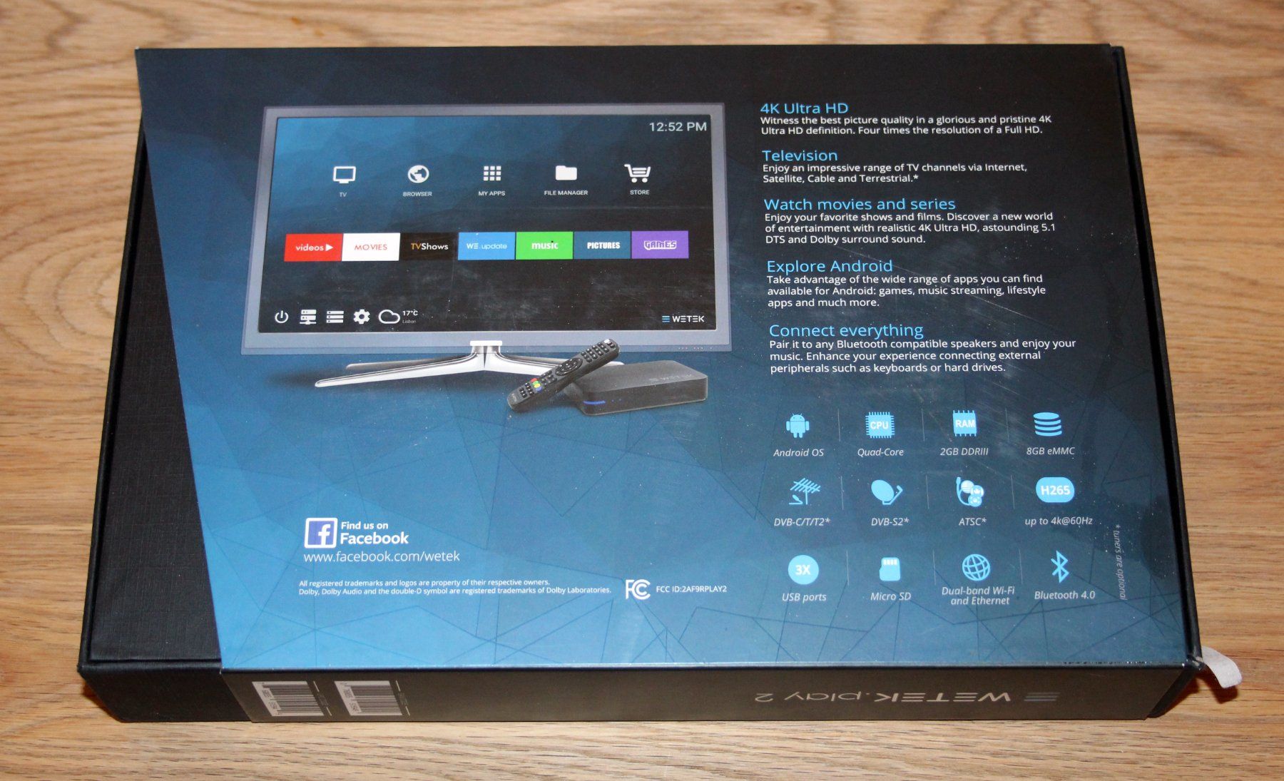 Lettore multimediale & Streamer: WeTek Play 2 + DVB-C/T T2 Tuner – Usato da Münchenbuchsee venduto da Chaoo 1