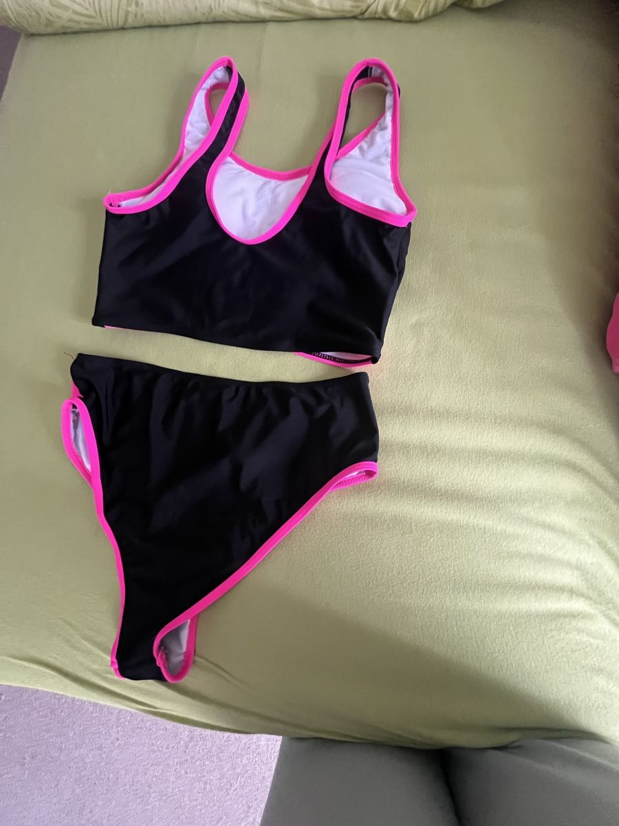 Costumi da bagno & Bikini: Bikini schwarz pink Grösse M neuwertig – Nuovo e nell'imballaggio originale da Giswil venduto da Mauritius9026 1