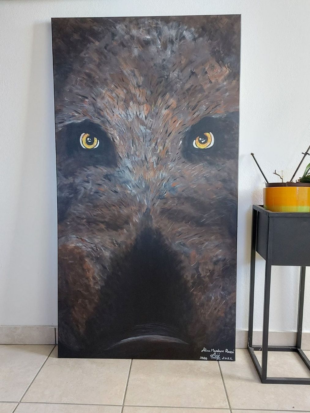 Dipinti: Dipinto originale su tela 130x70 cm – Nuovo e nell'imballaggio originale da Coldrerio venduto da Addicted2Art 7