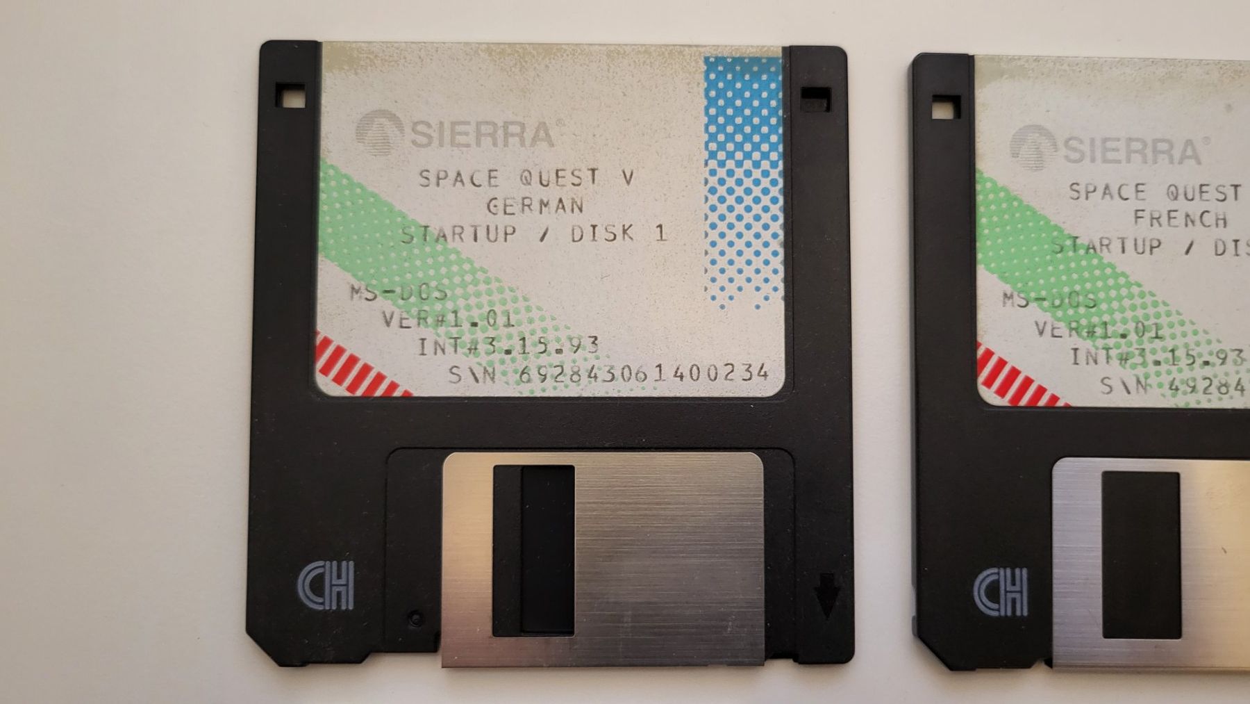 Giochi: 3,5" Disketten Space Quest V - Deutsch – Usato da Rosshäusern venduto da West66