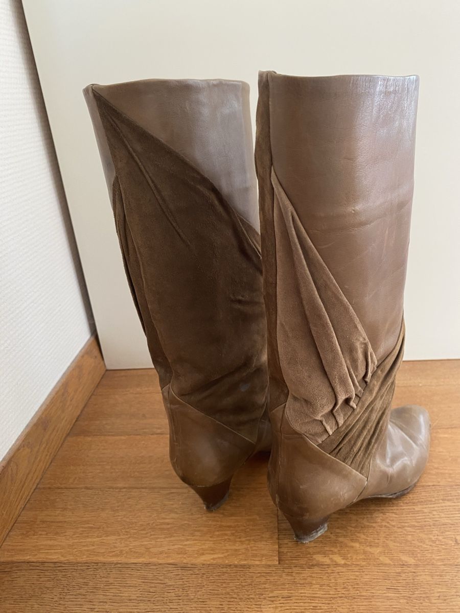 Chaussures femmes: Damenstiefel Leder/Wildleder – D'occasion à Buchs Ag par Cleaudia 2