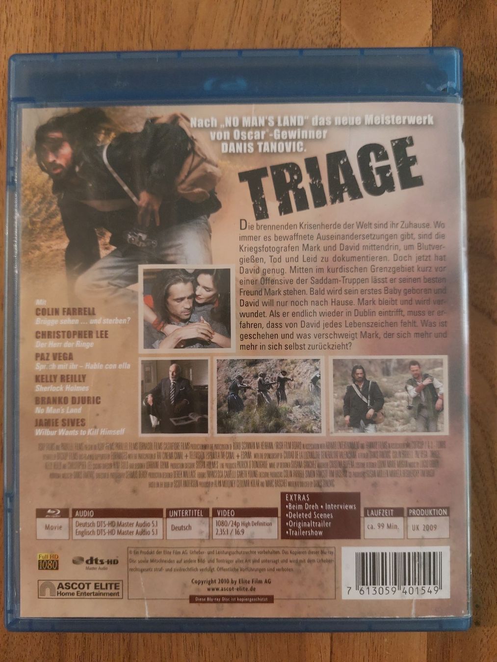 Tous les DVDs: Blu Ray - Triage mit Colin Farrell – D'occasion à Rheinfelden par FilmAuktion 1