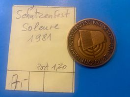 SCHUTZENFEST SOLEURE 1981