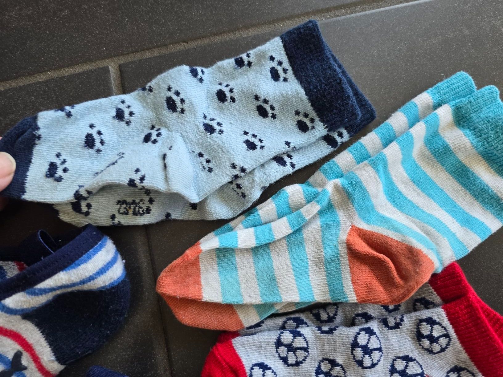 Calze per bambini: Kinder Socken Set,  Grösse 23-26 – Usato da Unterentfelden venduto da Panda-87 3