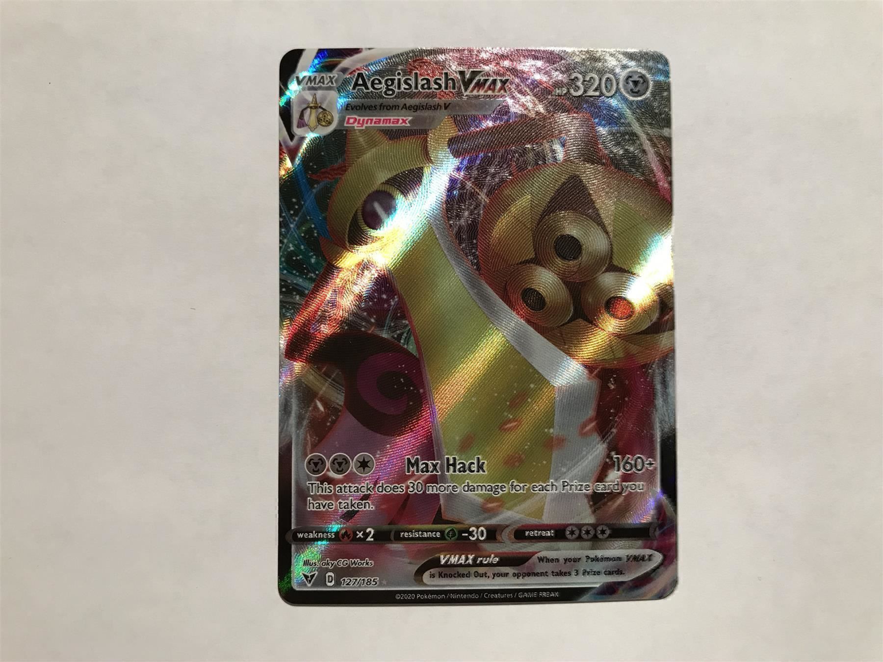 Pokémon Carte collezionabili: Aegislash V FullArt – Nuovo (secondo la descrizione) da Hagendorn venduto da Pokecollectorch 1