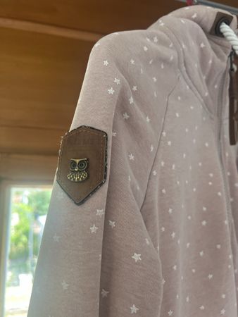 Naketano Damen Hoodie Sternenmuster Grösse L guter Zustand