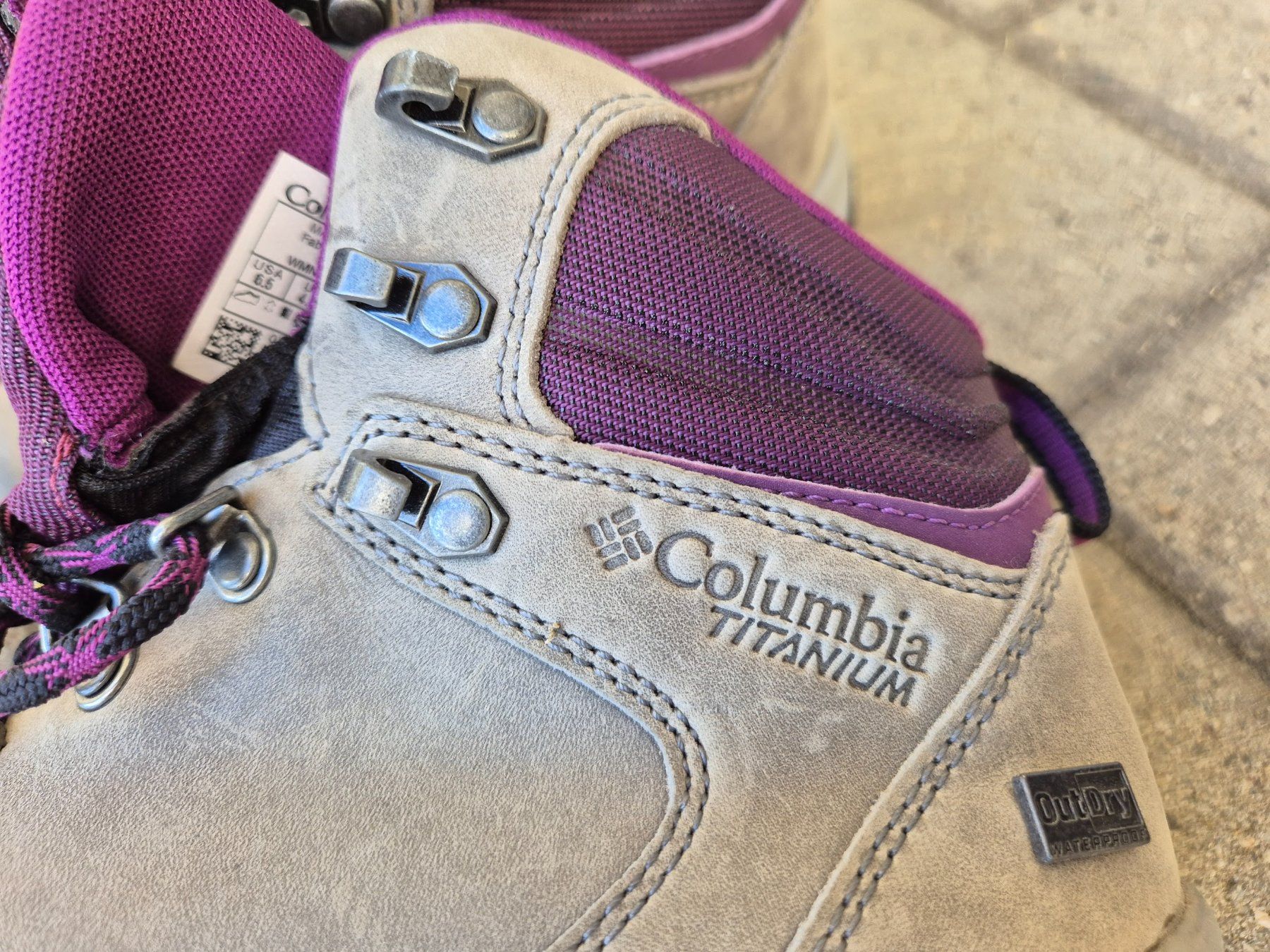 Columbia Damenschuhe: Wanderschuhe, Columbia Titanium Gr. 37.5 – Neu (gemäss Beschreibung) aus Uitikon Waldegg von AnjS27 5