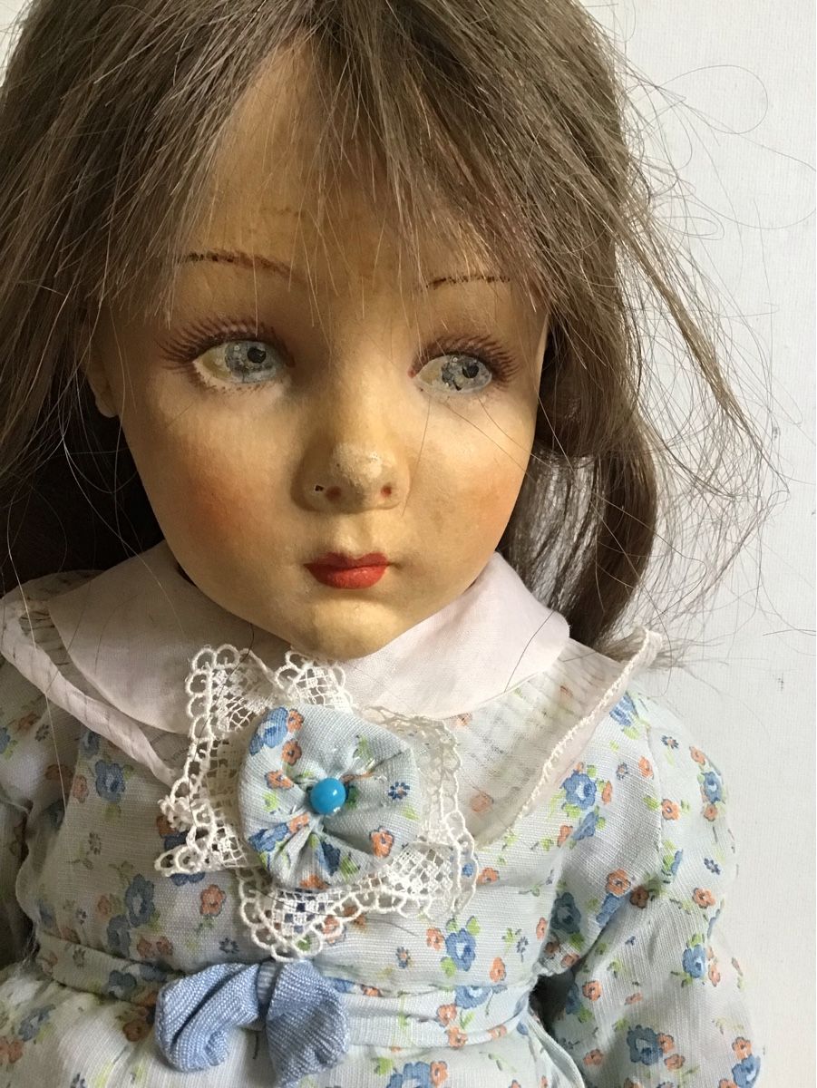 Puppen: Antike grosse Lenci Puppe – Gebraucht aus St. Gallen von Goldlilly