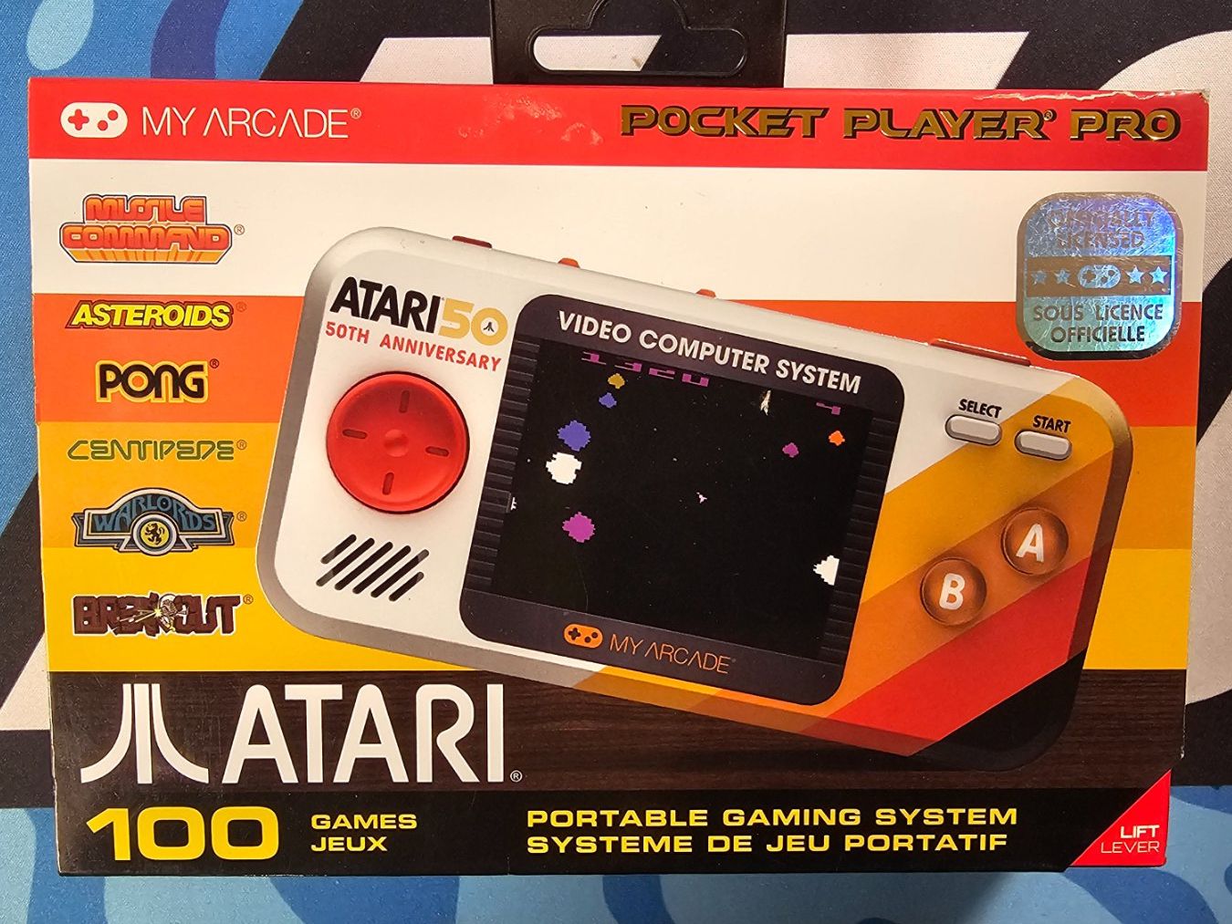 Console: My Arcade Atari 50th Anniversary Pocket Player Pro – Nuovo e nell'imballaggio originale da Schneisingen venduto da 500_to_moon