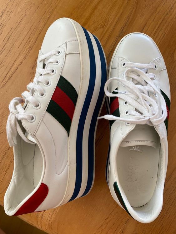 Gucci Sneaker Mit Strass Kristall GUCCI HOT PINK LEATHER CRYSTAL