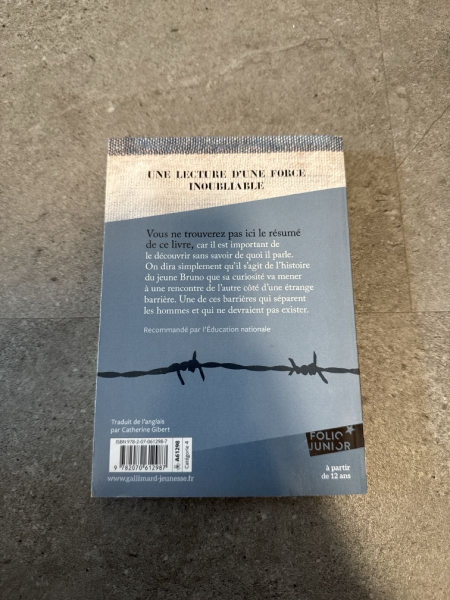 Libri: Le garçon en pyjama rayé - John Boyne – Usato da Biel/Bienne venduto da pksr 1