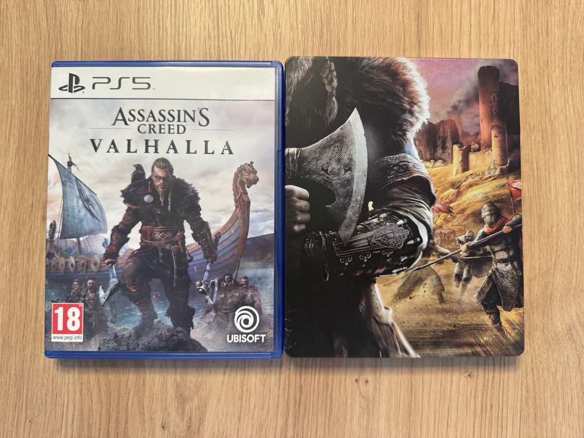 Sony Spiele: Assassin's Creed Valhalla PS5 Steelbook Edition – Gebraucht aus Biberist von etesummer