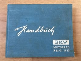 Original BMW Motorrad Handbuch R 51/3 und R 67