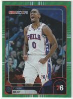 Tyrese Maxey #258 Green Hoops 2025-26 Topps NBA Hoops 76ers
