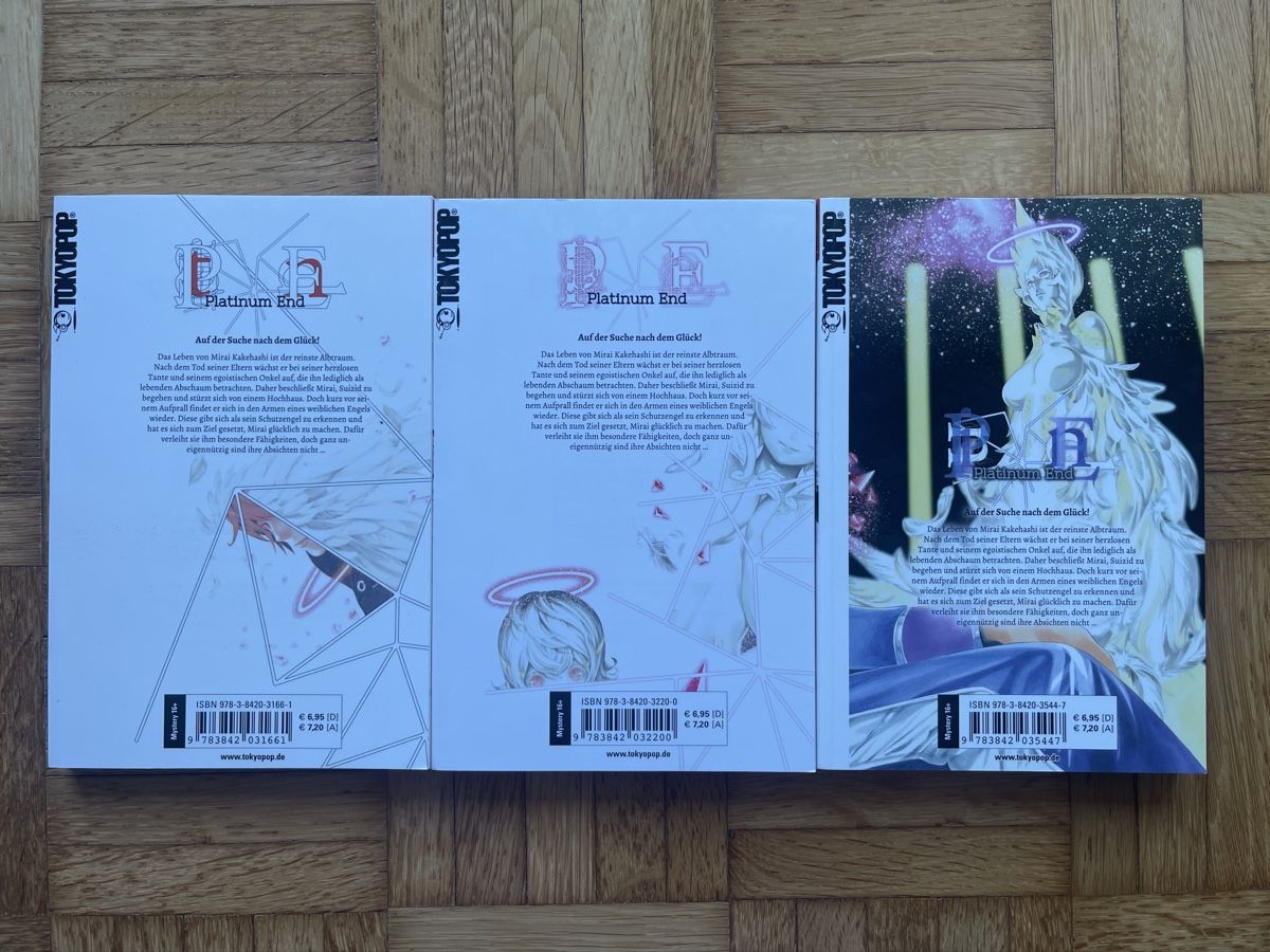 BD: Manga Platinum End 1-3 – D'occasion à Trimbach par tir_d9vw 2