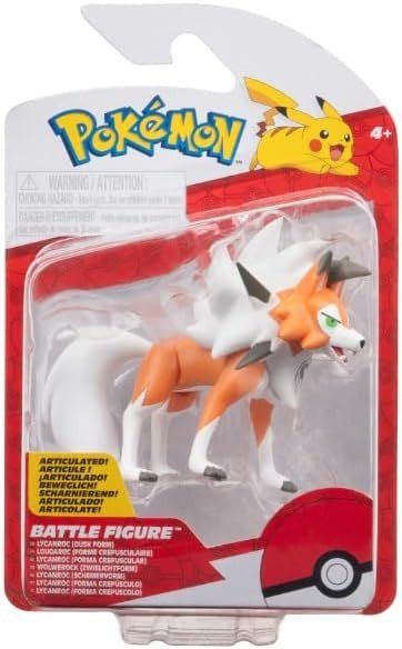 Pokémon Statuette: Pokémon Battle Figur - Wolwerock – Nuovo e nell'imballaggio originale da Luzern venduto da mic_gq2s
