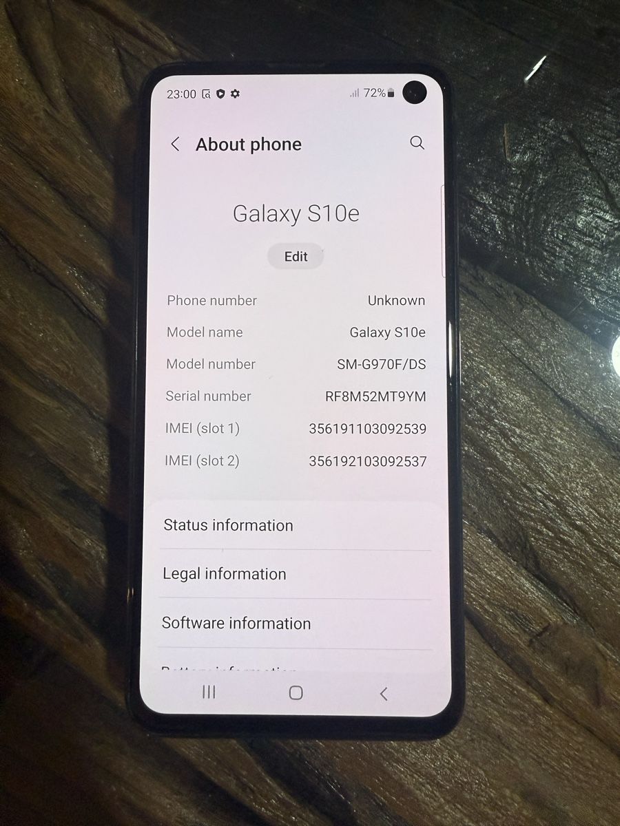 Samsung Portables: Samsung Galaxy S10e – D'occasion à Rothrist par jr_returns 1