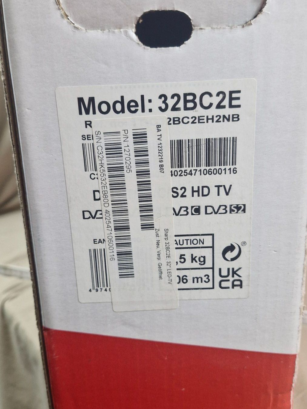 Fernseher: Fernseher Sharp 32BC2E 32 Zoll (173) – Gebraucht aus Dorf von Miner-supply 4