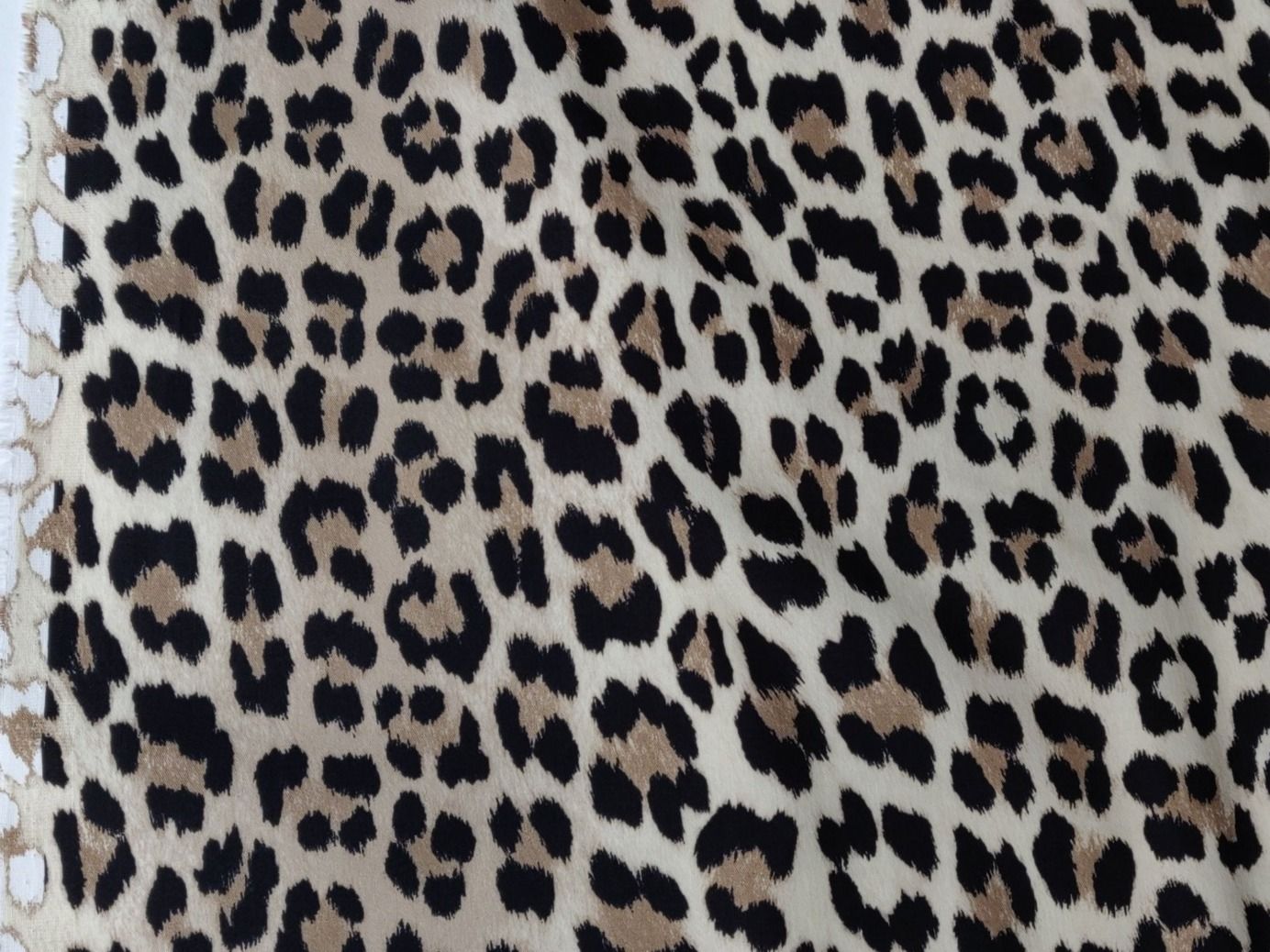 Tessuti: Designer Baumwolle Elastan 1.60x1.40m Leopardo – Nuovo (secondo la descrizione) da Lufingen venduto da Voyager7 2