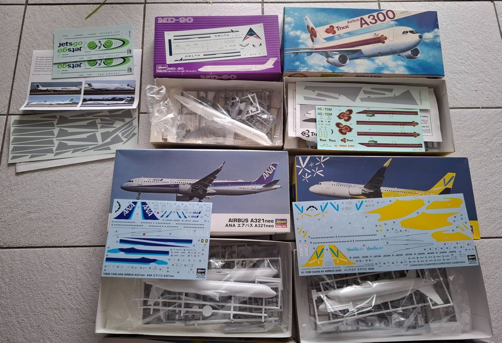Hasegawa diverse Airlinerbausätze 1/200 (Usato) a Riehen per CHF 45 ...