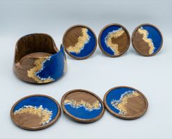 Untersetzer Set (Upcycling UNIKAT)