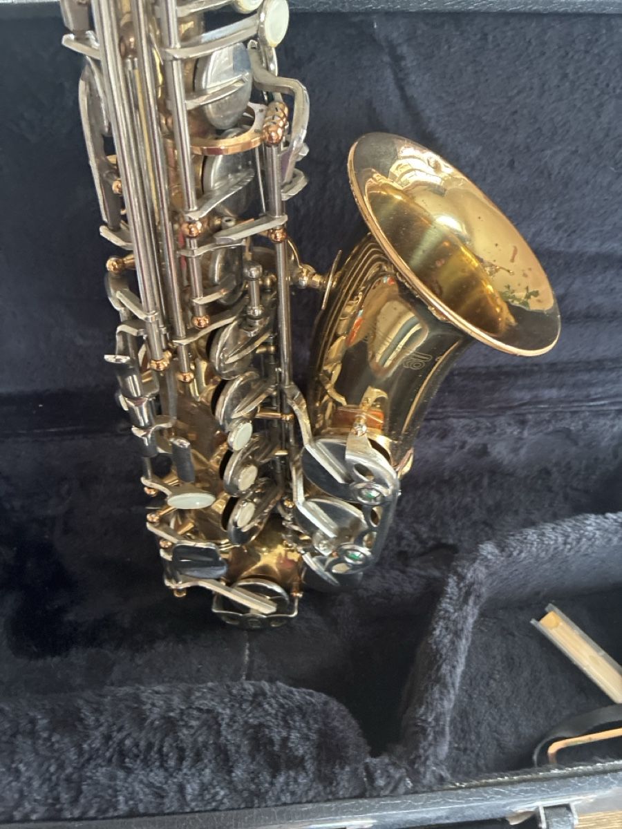 Musikinstrumente: Alto Saxophon , Goldlackiert, Marke : Samko – Gebraucht aus Grosshöchstetten von ferien06 2
