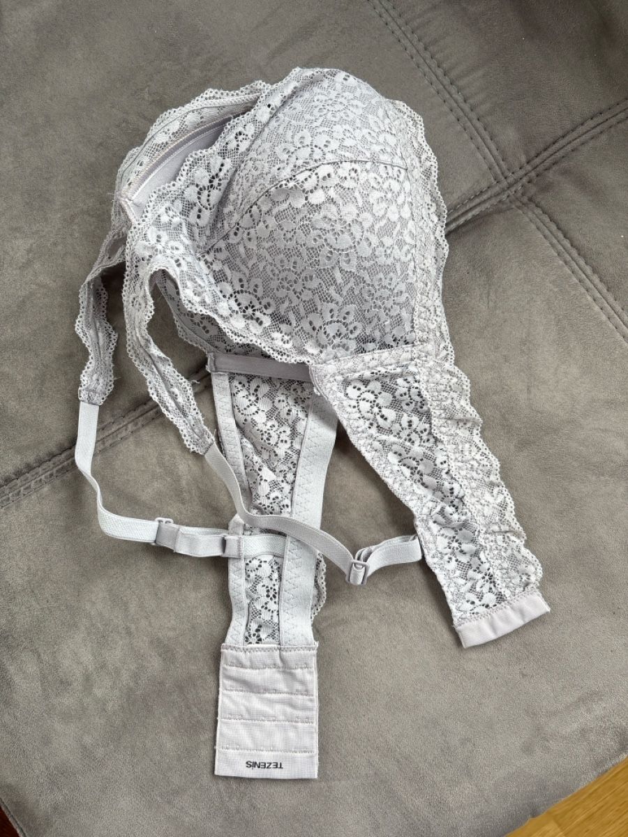 Tezenis Altra biancheria intima: Spitzen-BH von Tezenis, hellviolett, Grösse 80C – Usato da Zwillikon venduto da Eni88 3
