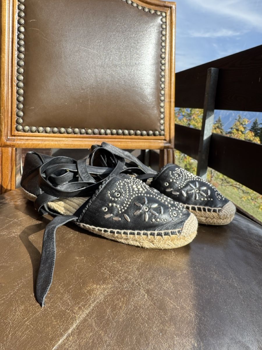 Saint Laurent Damenschuhe: Saint Laurent Espadrilles black – Gebraucht aus Sion von sof_97f5 1