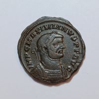 Follis (grosse römische Bronzemünze) Maximian 286-305