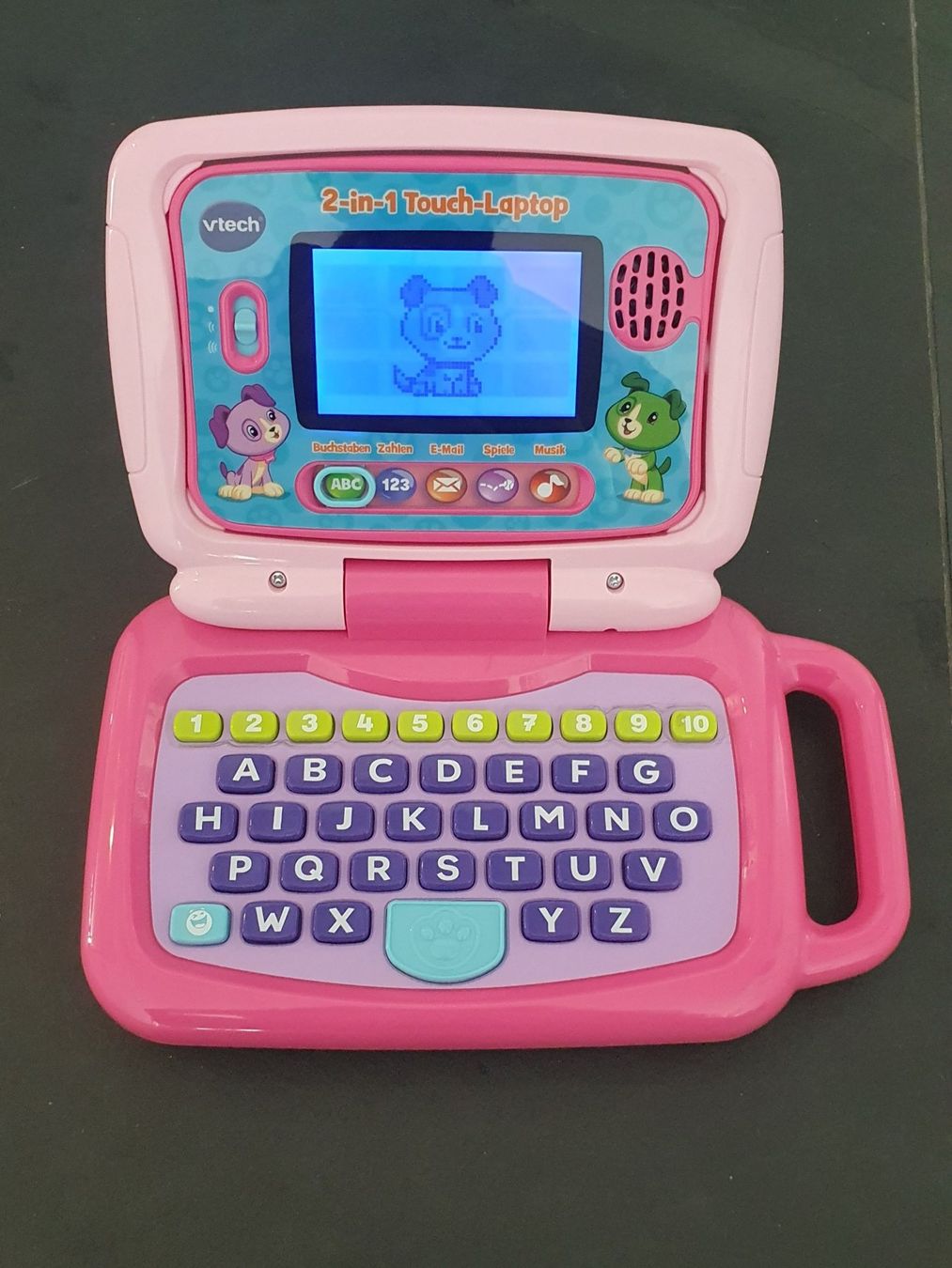 Vtech Giocattoli: ++ V-Tech ++ Lerncomputer / 2 in 1 Tablet / Laptop ++ ab 3 – Usato da Chur venduto da aladin_04