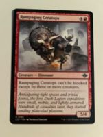 1 x Rampaging Ceratops - Magic: The Gathering - MtG