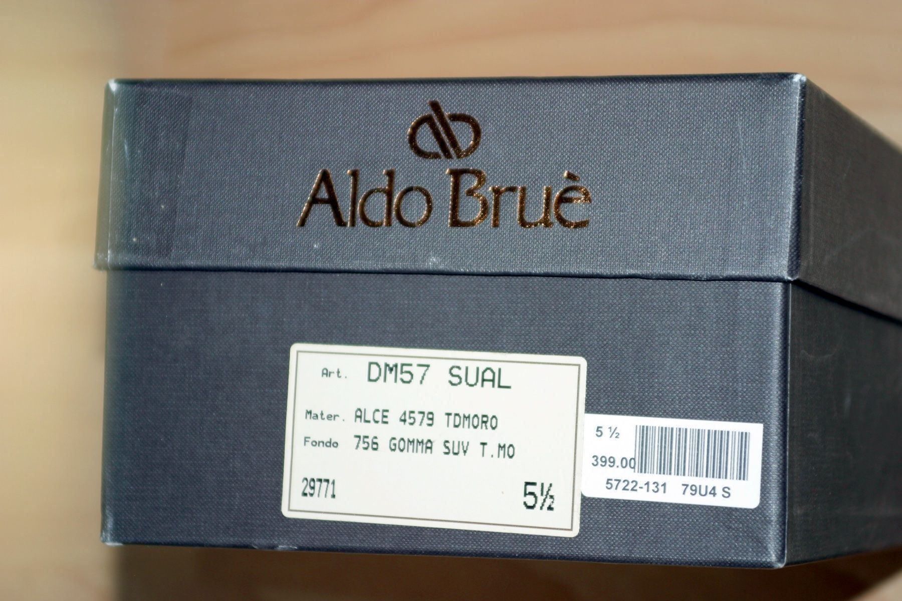 Aldo Scarpe da uomo: *ALDO BRUÉ MARKEN HALBSCHUHE FABRIKNEU* – Nuovo e nell'imballaggio originale da Aarau Rohr venduto da EASTWOD 6