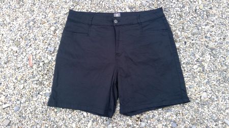 Short Bermuda noir MANOR, taille 42 (91cm), poches 4x