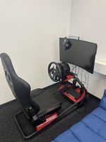 Rennsimulator inkl. Bildschirm