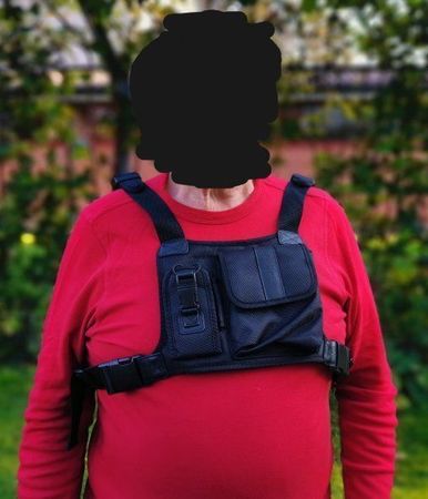 Sicherheits-Brusttasche