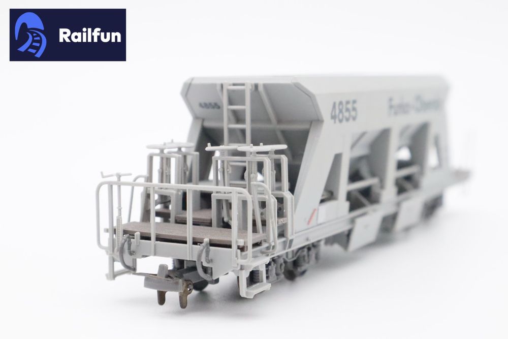 Bemo Modelleisenbahnen: Bemo 2287 215 FO Fad 4855 Kiestransportwagen H0m – Gebraucht aus Basel von Railfun