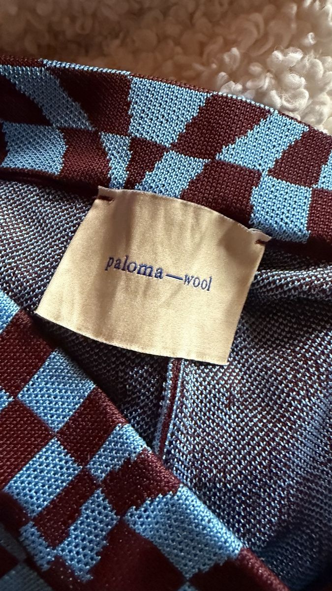 Hosen: Paloma Wool pants checkered blue size S – Gebraucht aus Knonau von Grapesvintage 4