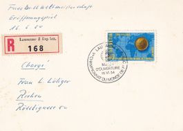 Fussball-WM 1954 Eröffnungsspiel (R-Karte gelaufen)