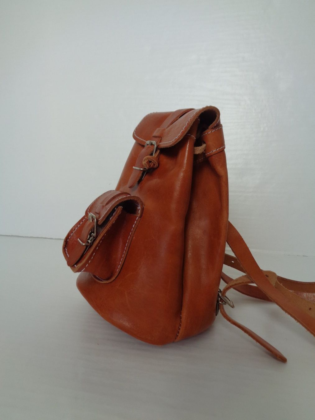 Rucksäcke: Kleiner Damen Lederrucksack – Gebraucht aus Chur von omonia 1