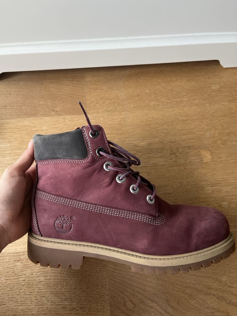 Scarpe da donna: Timberlands Stiefel in bordeaux  – Usato da Stetten SH venduto da sel_sc6g 1