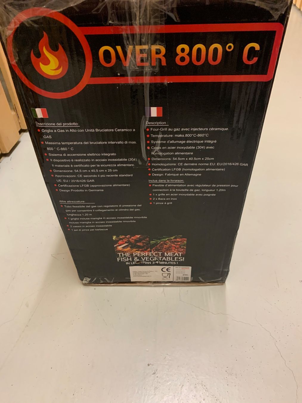 Griglie: Bull Burner 800 Grad Grill – Nuovo e nell'imballaggio originale da Niederbipp venduto da mar_bc6b 1