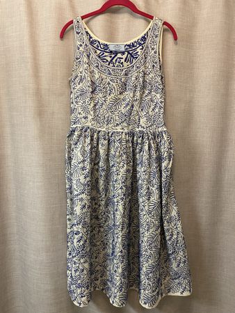 Vintage Prada Kleid, Handbestickt Gr 38 (36)