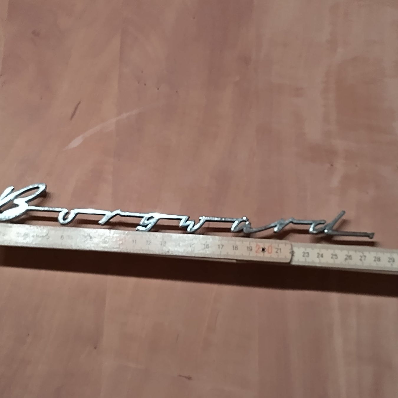 Borgward Tutti pezzi di ricambio auto: Originales Borgward Emblem / Schriftzug – Usato da Arnegg venduto da Arnrom 2